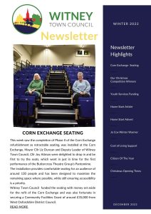 image of Winter Newsletter front page
